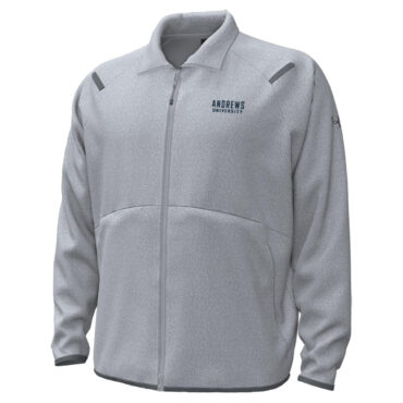 Under Armour F25 - Men's Unstoppable Fleece Track Jacket Mod Gray Novelty - Andrews above University